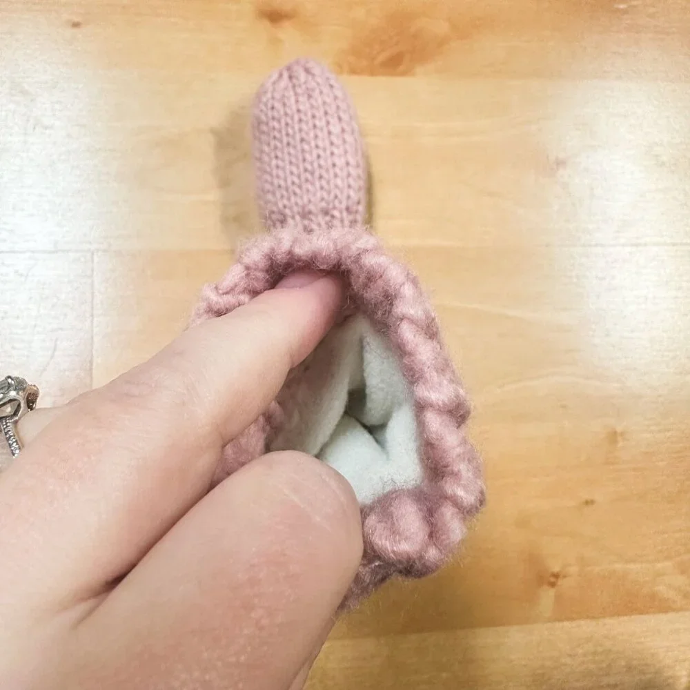 Baby Girl Pink Crochet Owl Mittens